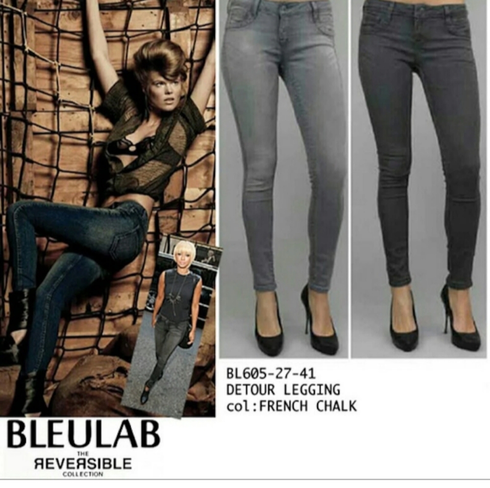 BLEULAB REVERSIBLE Skinny Jeans